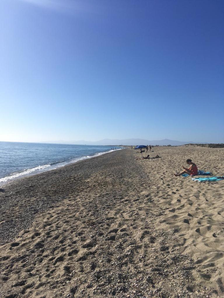 Bella Vista ,Acces Direct Plage, Front De Mer, Vue Mer Panoramique Le Barcarès Kültér fotó