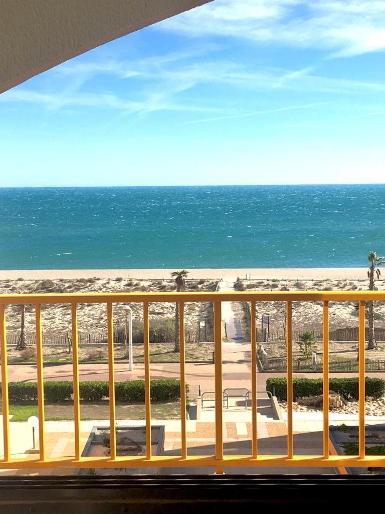 Bella Vista ,Acces Direct Plage, Front De Mer, Vue Mer Panoramique Le Barcarès Kültér fotó